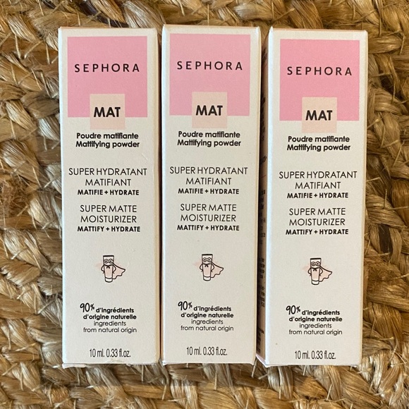 Sephora Super Matte Moisturizer Set- Comes w/ 3 samples NIB - Picture 1 of 2